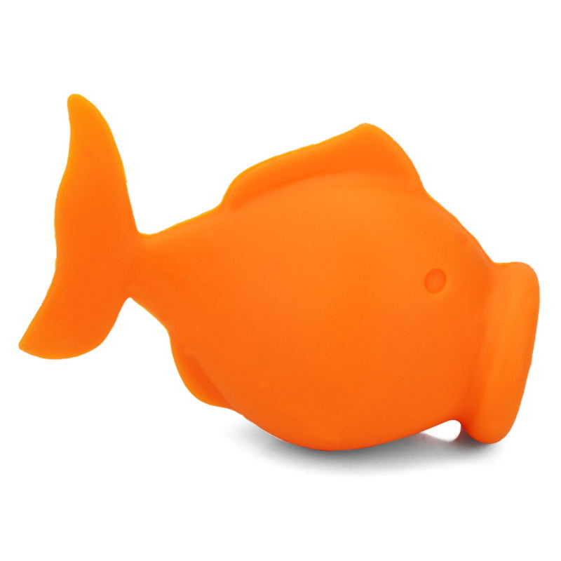 金鱼硅胶吸蛋器，硅胶蛋黄蛋清分离器_硅胶用品