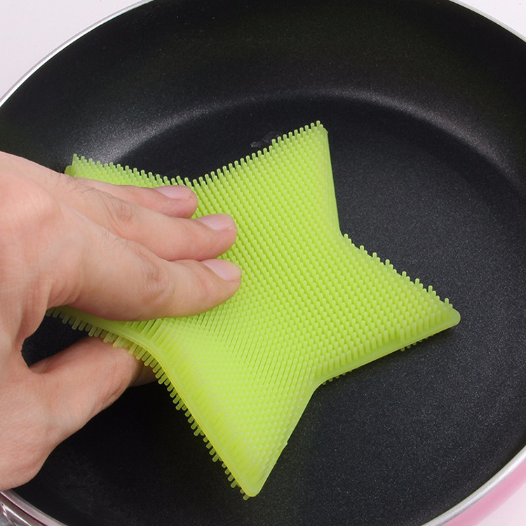 双面硅胶洗碗厨具刷-硅胶制品定制