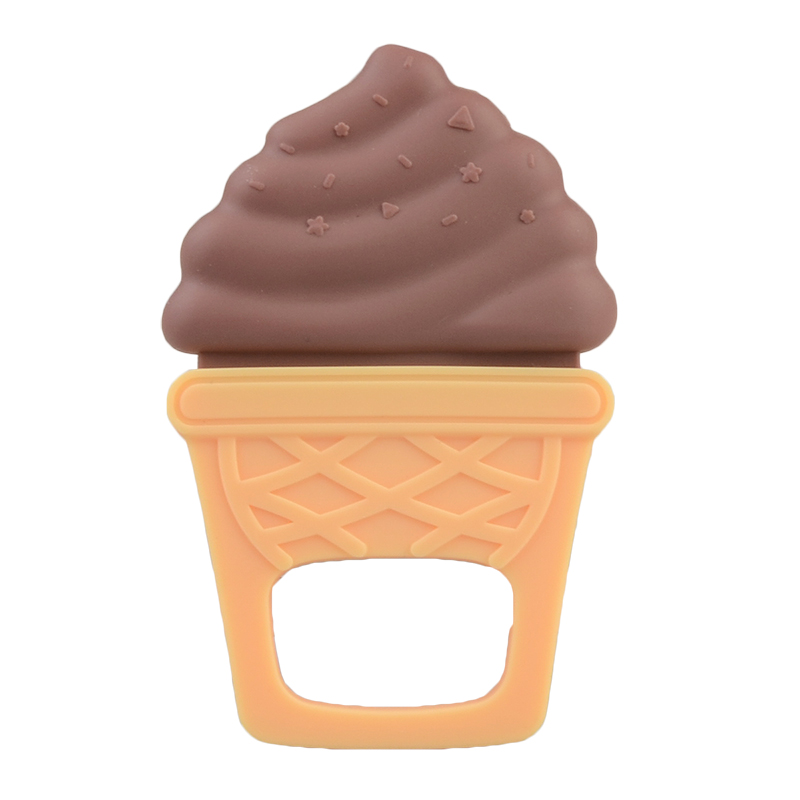 婴幼儿牙胶益智冰激凌硅胶磨牙玩具