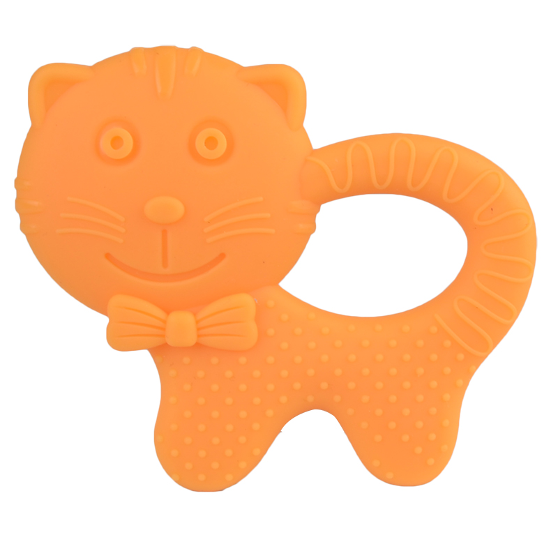 婴儿硅胶咬咬胶玩具缓解宝宝长牙不适
