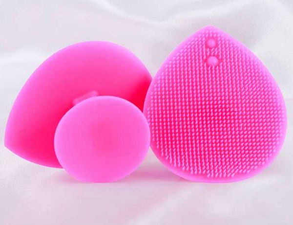 脸部毛孔硅胶清洁刷，手动按摩洁面刷-硅胶刷