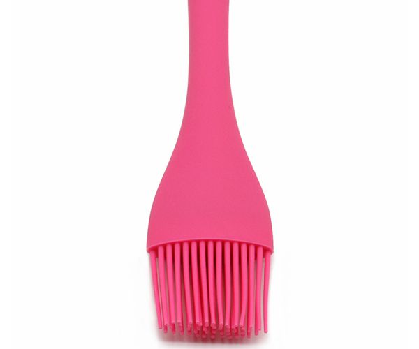 食品用硅胶烧烤刷，一体式调料油刷毛