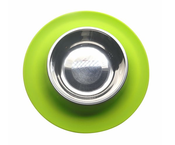 宠物吃饭喝水硅胶碗，防滑防溢出宠物硅胶食盆