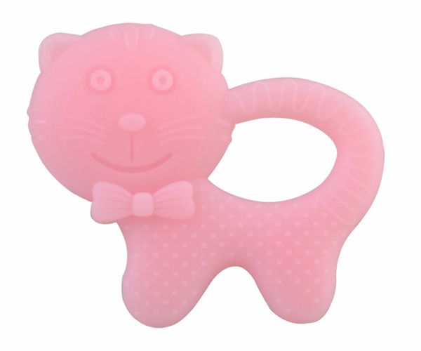 婴儿硅胶咬咬胶玩具缓解宝宝长牙不适